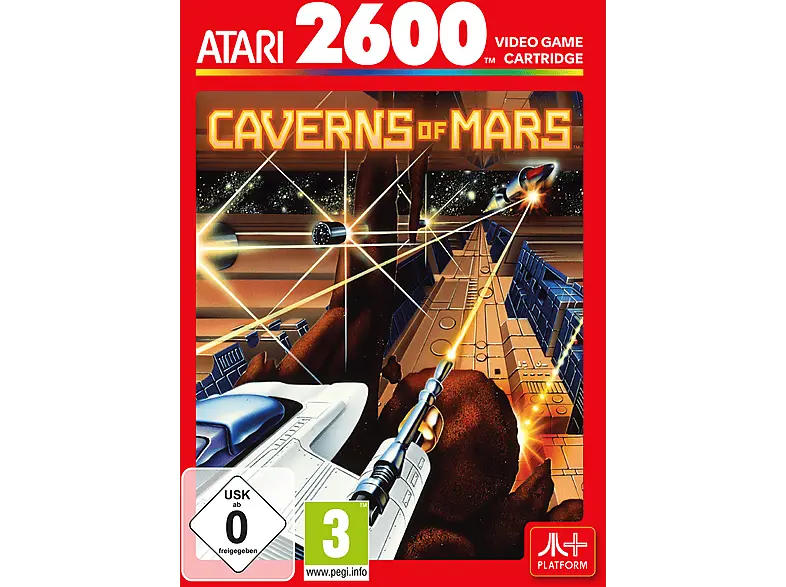 Caverns of Mars (Atari 2600+) Cartridge