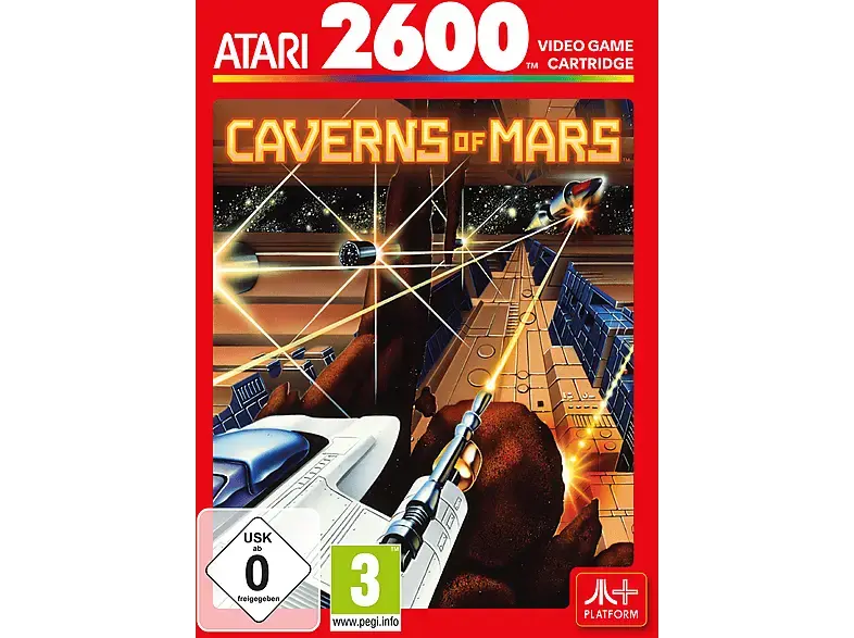 Caverns of Mars (Atari 2600+) Cartridge