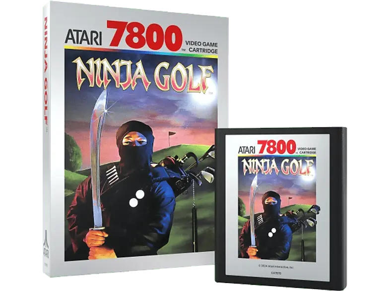 Ninja Golf (Atari 2600+, 7800 Cartridge) - [Multiplattform]