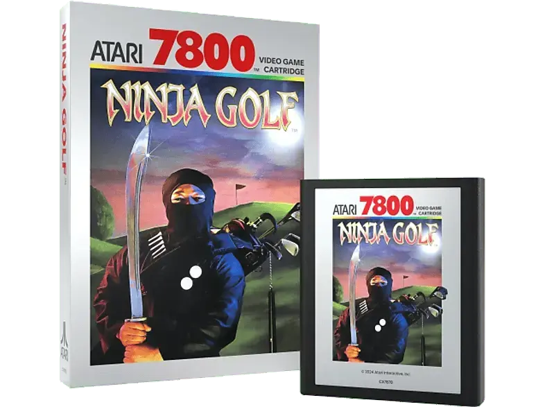 Ninja Golf (Atari 2600+, 7800 Cartridge) - [Multiplattform]