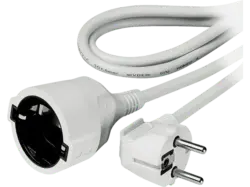 Vivanco 7282 Schuko-Verlängerungskabel, 5m