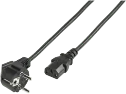 VIVANCO 45545 Kaltgeräteanschlusskabel, 3m