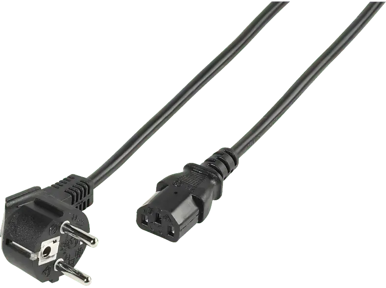 VIVANCO 45545 Kaltgeräteanschlusskabel, 3m