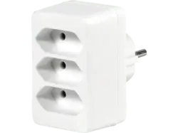 Vivanco 31047 3-fach Euro Adapter