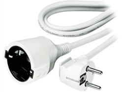 Vivanco 7278 Schuko-Verlängerungskabel, 2m; Schuko Verlängerung