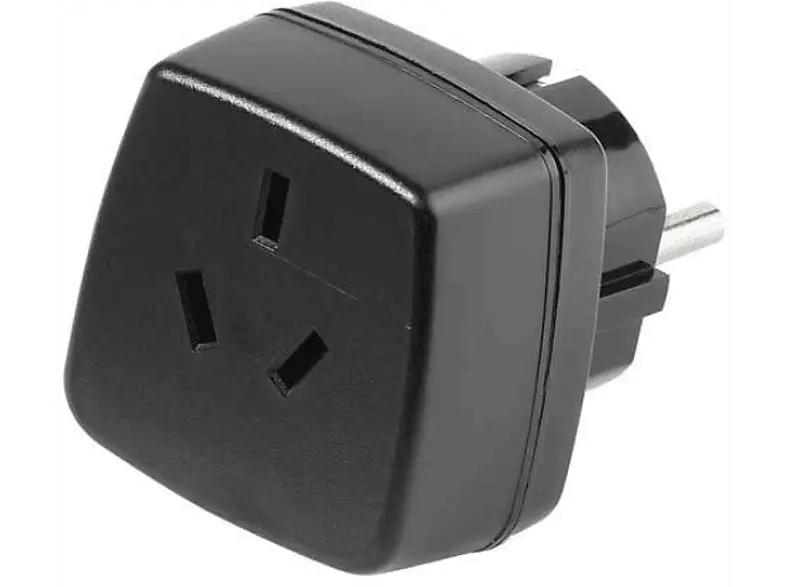 Vivanco 28692 Reisestecker Australien & China, Buchse - Schuko Stecker