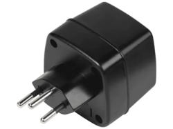 Vivanco 33504 Reisestecker Schweiz, Schuko Buchse - CH Stecker