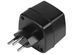 Vivanco 33504 Reisestecker Schweiz, Schuko Buchse - CH Stecker