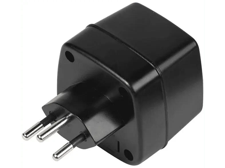 Vivanco 33504 Reisestecker Schweiz, Schuko Buchse - CH Stecker