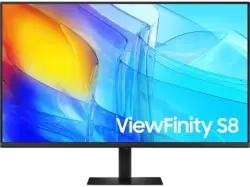 Samsung ViewFinity S8 LS37D800EAUXEN 37 Zoll Monitor for Business, UHD 4K, 5 ms Reaktionszeit, 350 cd/m², 60 Hz, Schwarz
