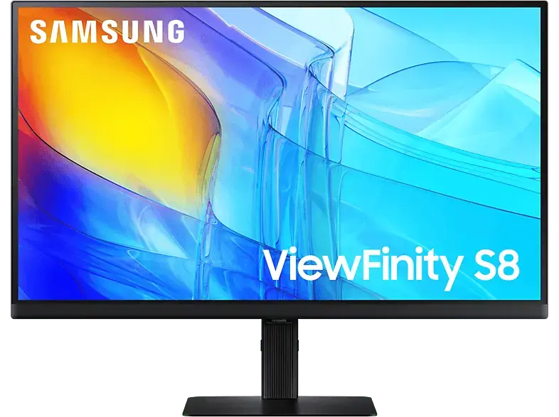 Samsung ViewFinity S8 S80D 27 Zoll Monitor for Business, UHD 4K, 5 ms Reaktionszeit, 350 cd/m², 60 Hz, Schwarz