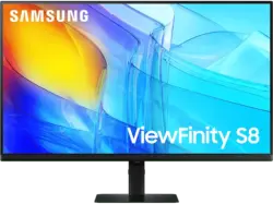 Samsung ViewFinity S8 S80D 32 Zoll Monitor for Business, UHD 4K, 5 ms Reaktionszeit, 350 cd/m², 60 Hz, Schwarz
