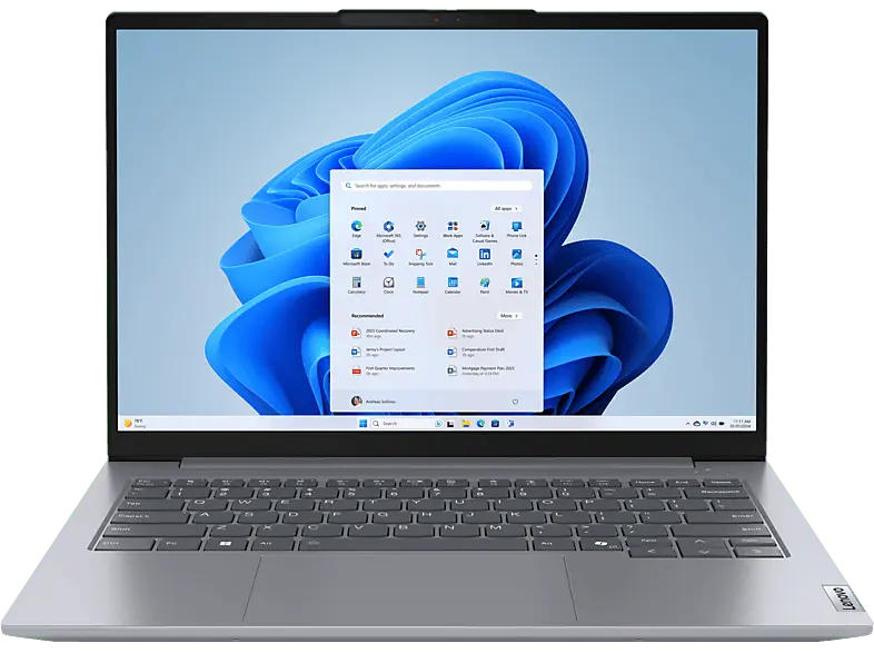 LENOVO ThinkBook 14 G7 ARP Notebook Zoll, WUXGA, AMD Ryzen™ 7 7735HS Prozessor, 32 GB RAM, 1 TB SSD, Windows 11 Pro, Radeon™ 680M, Arctic Grey