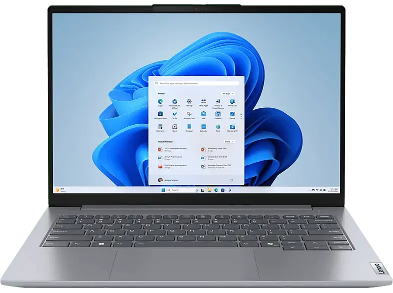 LENOVO ThinkBook 14 G7 ARP Notebook Zoll, WUXGA, AMD Ryzen™ 7 7735HS Prozessor, 32 GB RAM, 1 TB SSD, Windows 11 Pro, Radeon™ 680M, Arctic Grey
