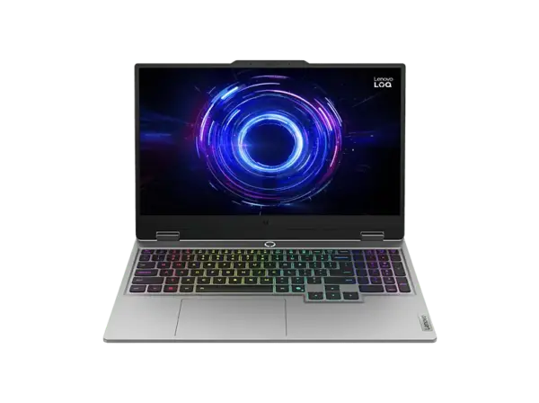 LENOVO LOQ 15IRX10 Gaming Notebook 15,6 Zoll, Full-HD, Intel® Core i5-13450HX, 16 GB RAM, 8 GB, Windows 11 Home, GeForce RTX™ 5050, Luna Grau