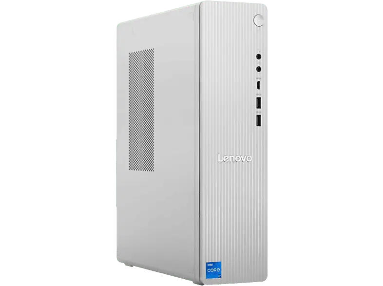 LENOVO IdeaCentre Tower 08IRR9 Desktop PC, Intel® Core™ i7 Prozessor 14700, 32 GB RAM, 1 TB SSD, UHD 770, Windows 11 Home, Wolkengrau
