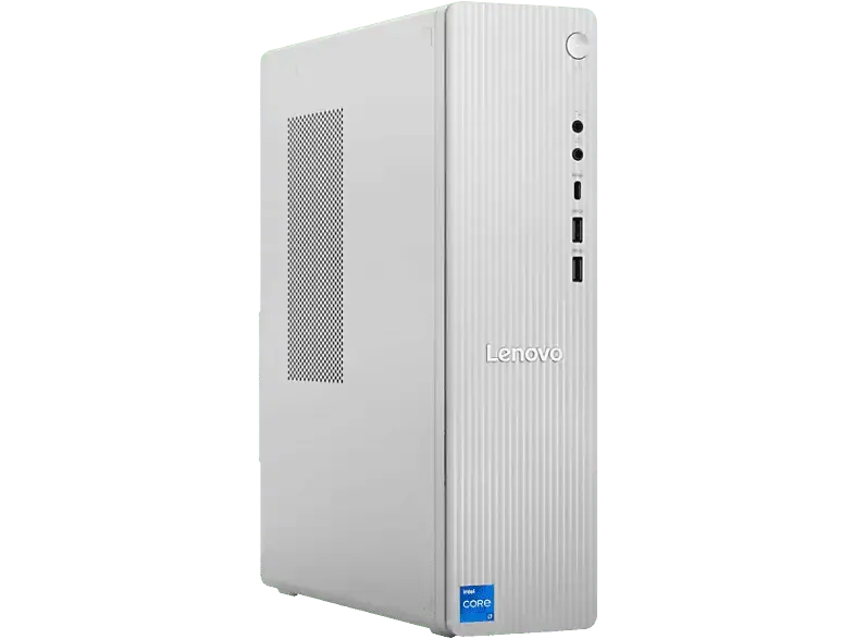 LENOVO IdeaCentre Tower 08IRR9 Desktop PC, Intel® Core™ i7 Prozessor 14700, 32 GB RAM, 1 TB SSD, UHD 770, Windows 11 Home, Wolkengrau