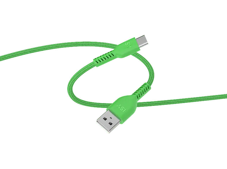 ISY IC-7003 Charge&Play Ladekabel grün 5m für Xbox Series X, S