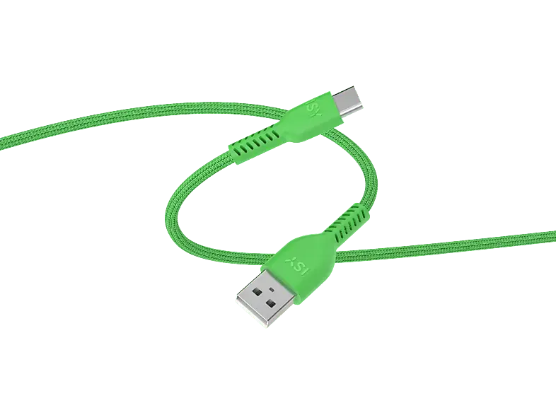 ISY IC-7003 Charge&Play Ladekabel grün 5m für Xbox Series X, S