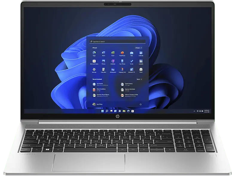 HP ProBook 455 G10 Notebook 15,6 Zoll, Full-HD, AMD Ryzen™ 5 7530U Prozessor, 16 GB RAM, 512 SSD, Windows 11 Pro, Radeon™ Onboard Graphics, Pike Silver Aluminium