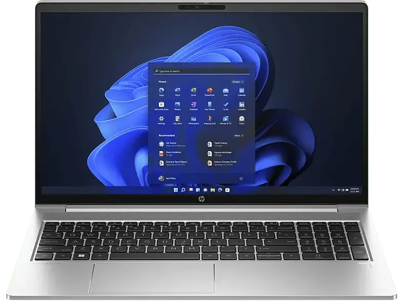 HP ProBook 455 G10 Notebook 15,6 Zoll, Full-HD, AMD Ryzen™ 5 7530U Prozessor, 16 GB RAM, 512 SSD, Windows 11 Pro, Radeon™ Onboard Graphics, Pike Silver Aluminium