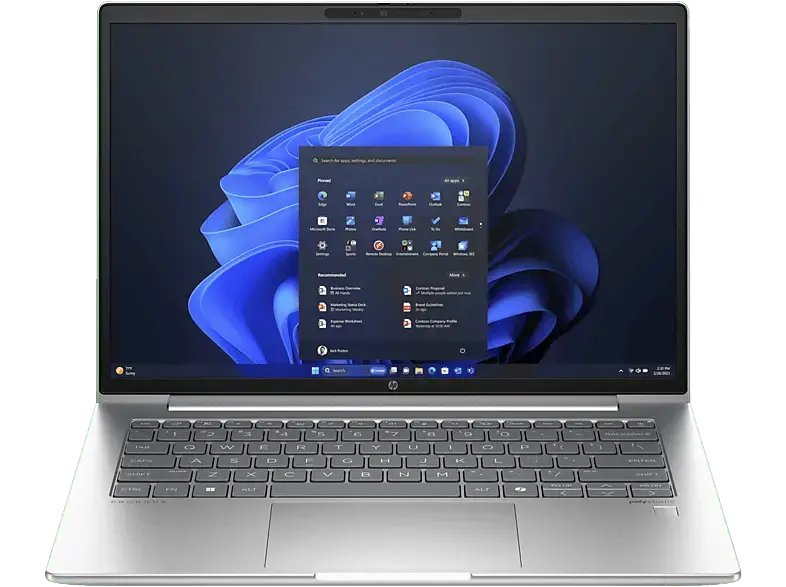 HP ProBook 440 G11 Notebook 14 Zoll, WUXGA, Intel® Core™ Ultra 5 125U Prozessor (12 MB Cache, bis zu 4.30 GHz), 8 GB RAM, 256 SSD, Windows 11 Pro, Onboard Graphics, Pike Silver