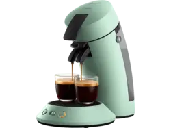 Philips CSA210/80 Senseo Original PLUS Kaffeepadmaschine, Salbeigrün