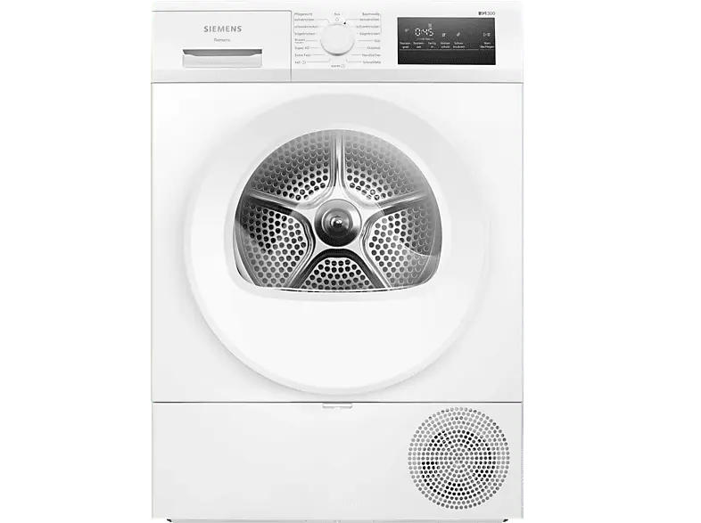 Siemens WT45HVA4 iQ300, Wärmepumpentrockner (8 kg, EEK: D, 62 dB(A)), Weiß)