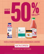 Monop' CATALOGUE PROMOTIONNEL - au 07.09.2025