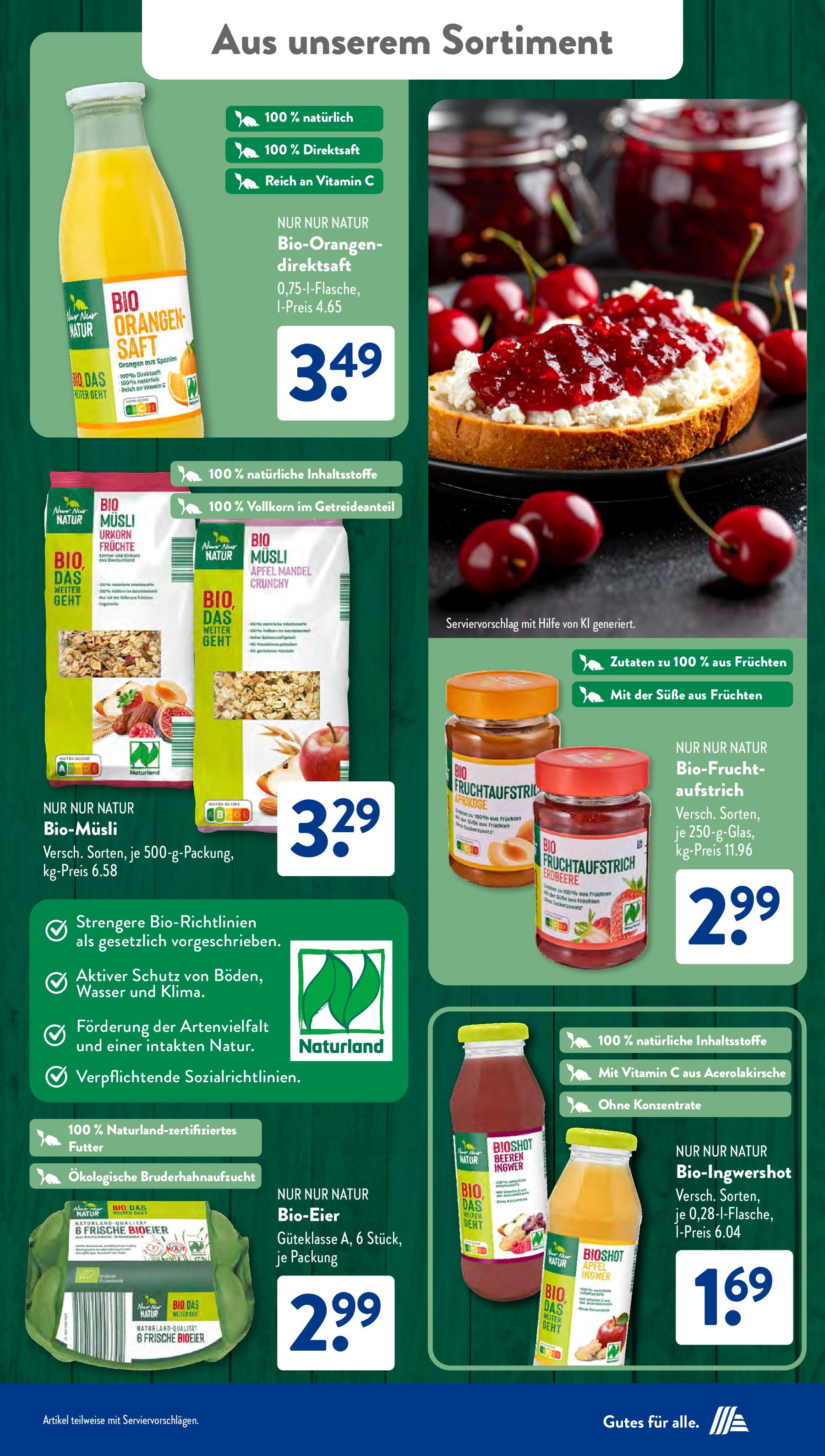 Aldi Süd Prospekt (ab 01.08.2025) zum Blättern | Seite: 31 | Produkte: Musli, Äpfel, Orangen, Wasser Aldi Süd Prospekt (ab 01.08.2025) zum Blättern | Seite: 31 | Produkte: Musli, Äpfel, Orangen, Wasser