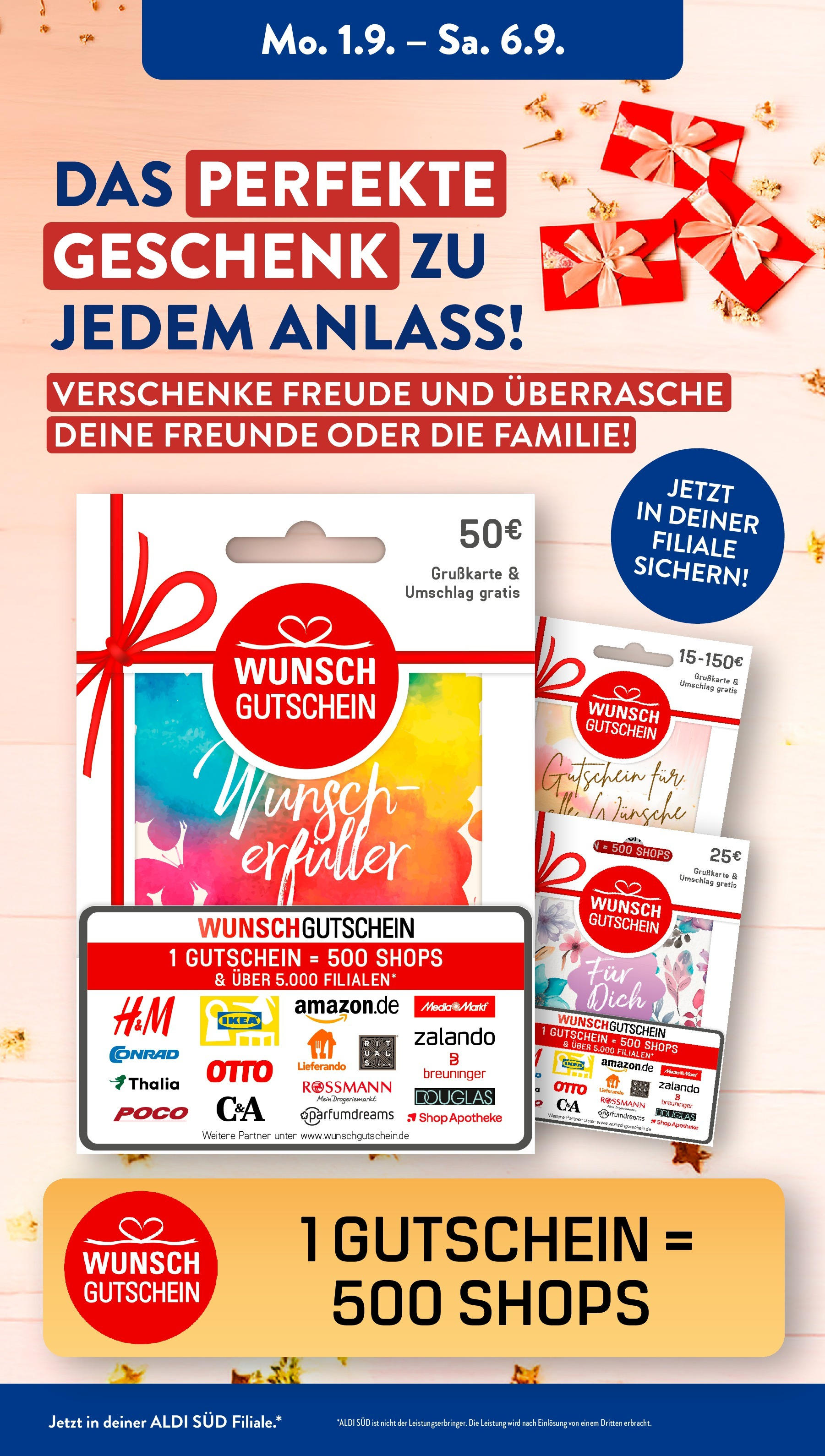 Aldi Süd Prospekt (ab 01.08.2025) zum Blättern | Seite: 41 Aldi Süd Prospekt (ab 01.08.2025) zum Blättern | Seite: 41