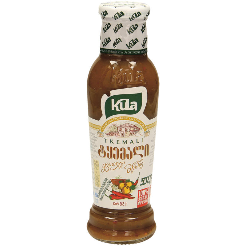 TKEMALI - Soße aus gelben Kirschpflaumen nach georgischer Art, scharf