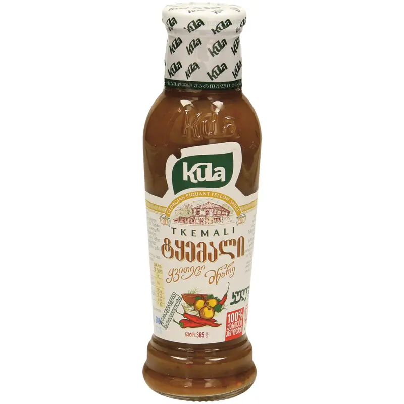 TKEMALI - Soße aus gelben Kirschpflaumen nach georgischer Art, scharf