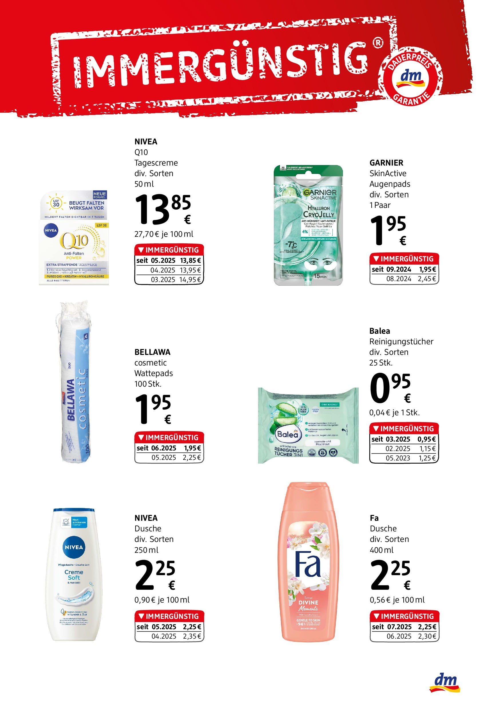dm drogerie markt - dm: Journal Express (27.08.2025) || Aktuelle Angebote | Seite: 2 | Produkte: Dusche, Creme, Reinigungstücher dm drogerie markt - dm: Journal Express von 27.08.2025 - Aktuelle Angebote | Seite: 2 | Produkte: Dusche, Creme, Reinigungstücher