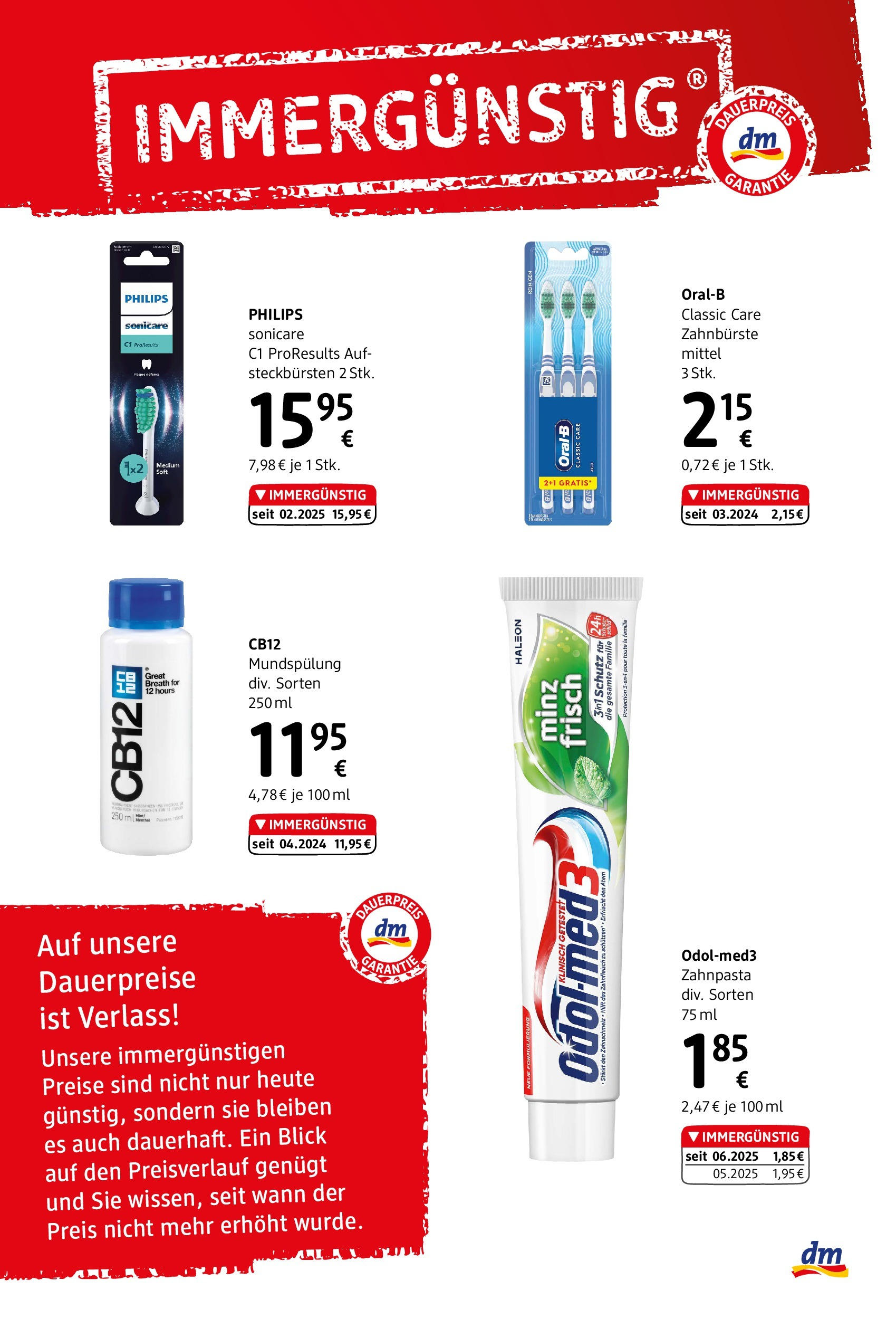 dm drogerie markt - dm: Journal Express (27.08.2025) || Aktuelle Angebote | Seite: 7 | Produkte: Zahnpasta, Zahnbürste dm drogerie markt - dm: Journal Express von 27.08.2025 - Aktuelle Angebote | Seite: 7 | Produkte: Zahnpasta, Zahnbürste