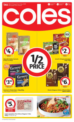 Preview of Coles Catalogue TAS - valid from 27.08.2025