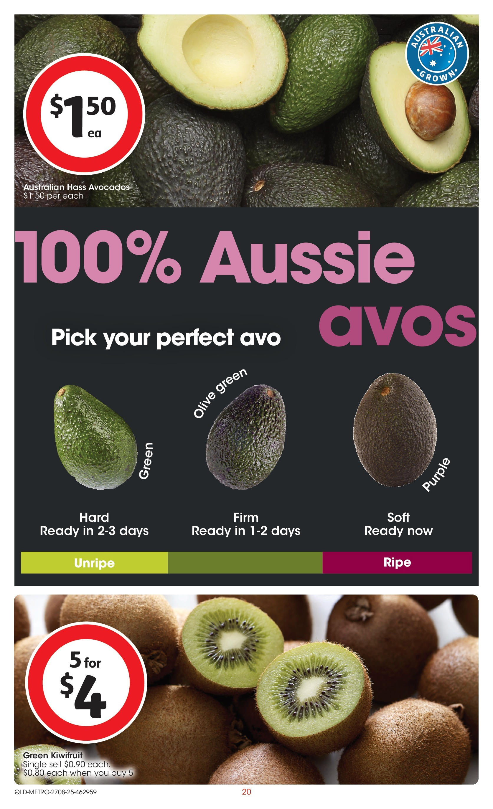 ﻿﻿Coles catalogue valid from 27/08/2025 > Online Australia | Page: 20 | Products: Kiwifruit