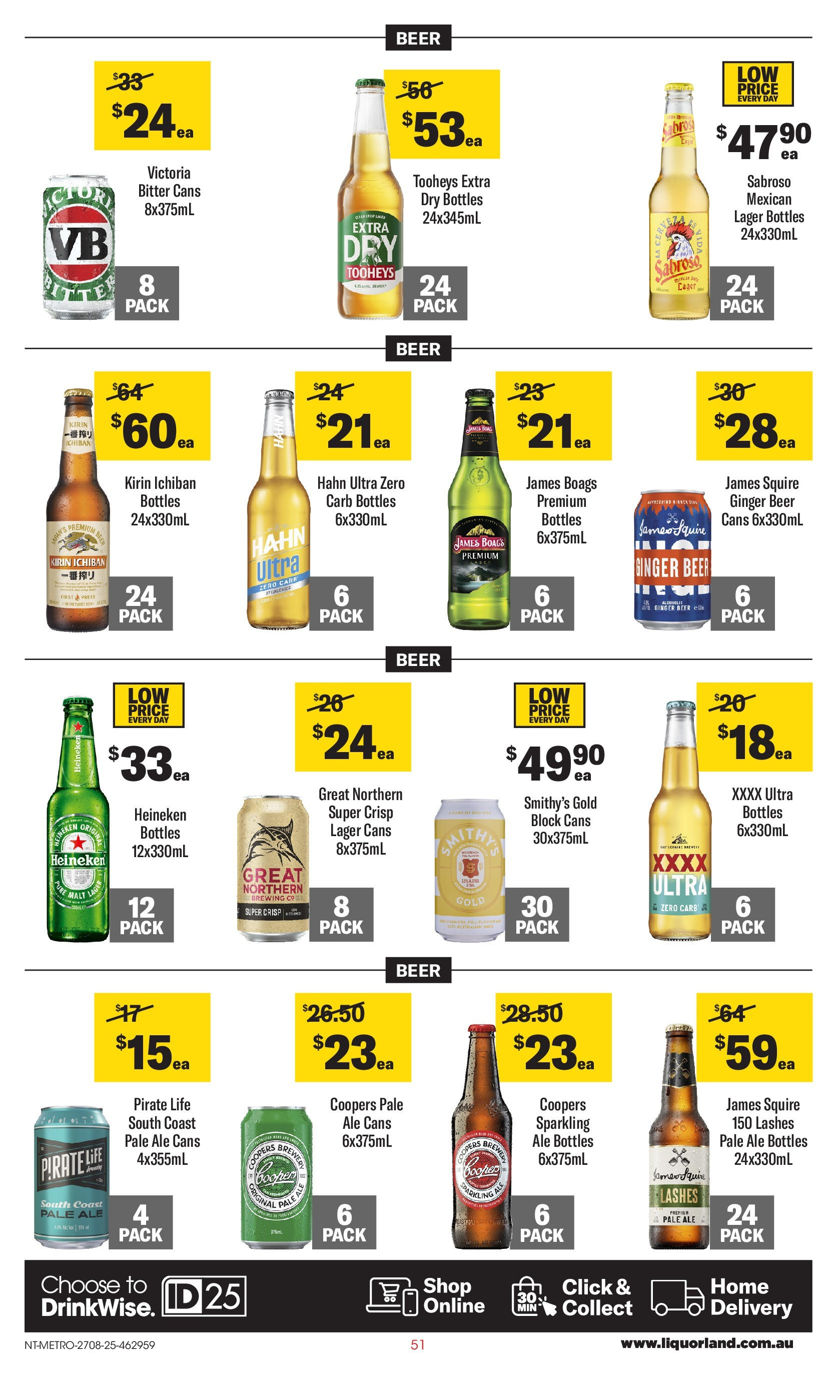 ﻿﻿Coles catalogue valid from 27/08/2025 > Online Australia | Page: 51 | Products: Ginger, Beer, Press