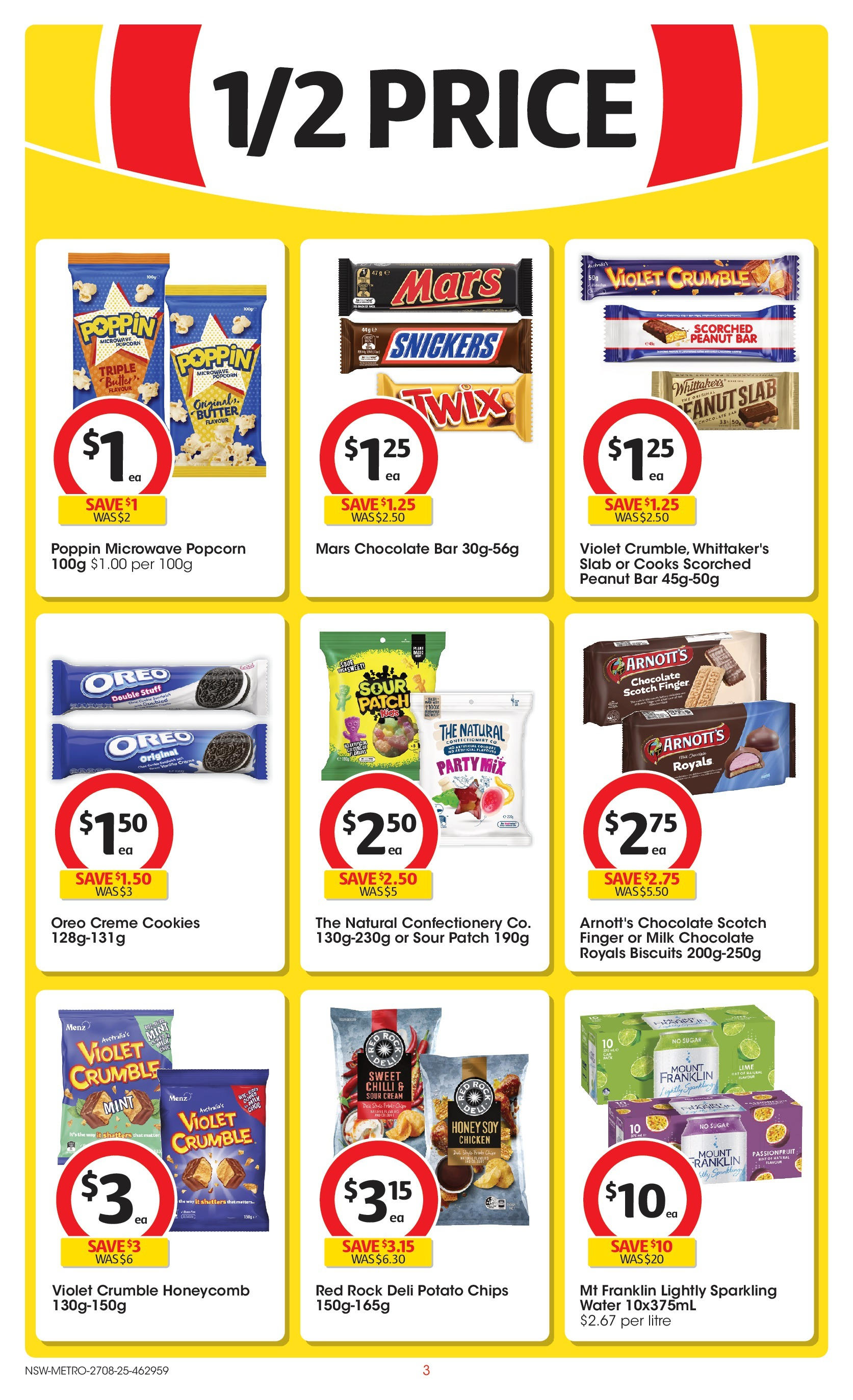 Coles catalogue from 27/08/2025 > Big discounts | Page: 3 | Products: Butter, Honey, Scotch, Chilli Coles catalogue valid from 27/08/2025 > Online Australia | Page: 3 | Products: Butter, Honey, Scotch, Chilli