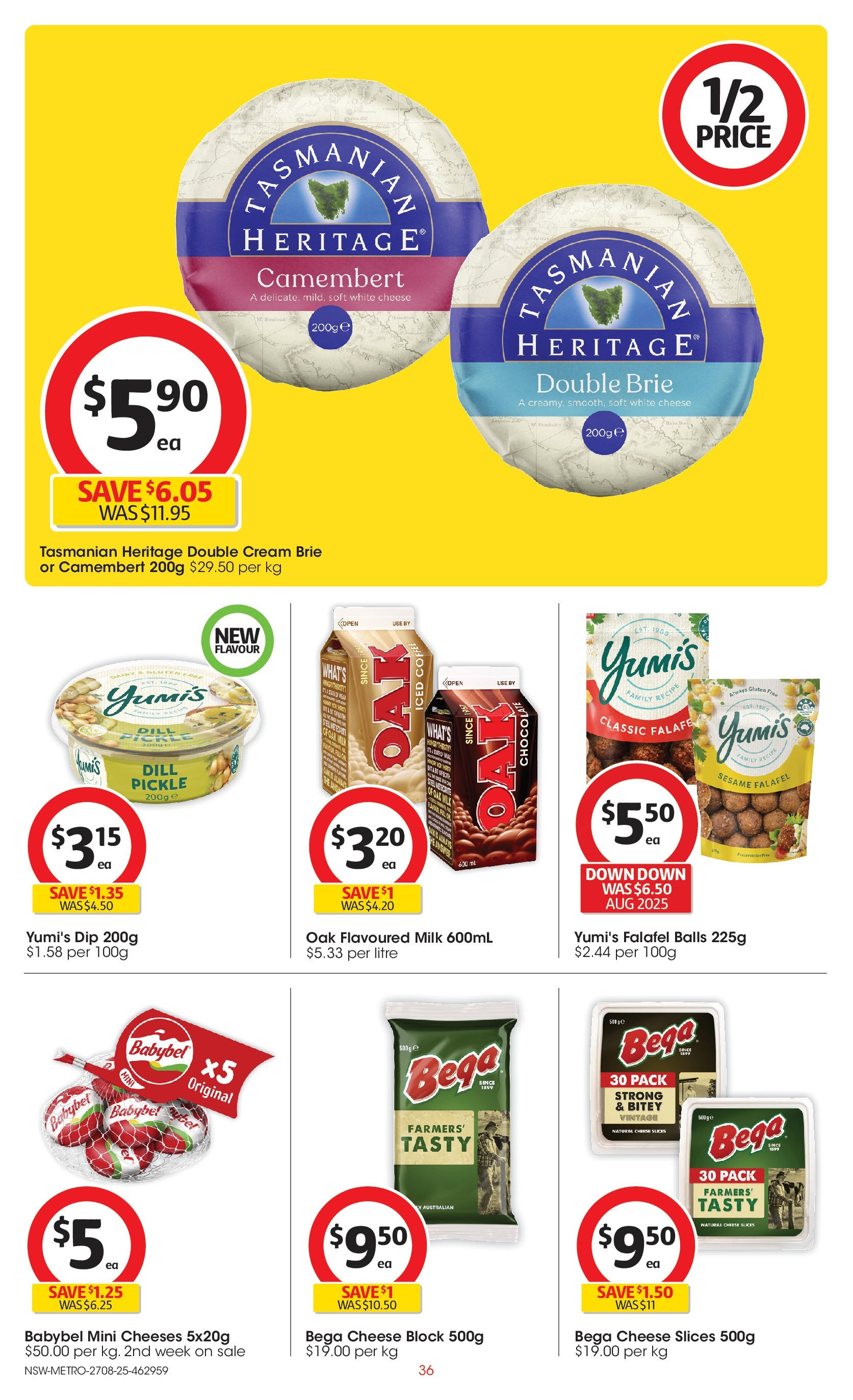 Coles catalogue from 27/08/2025 > Big discounts | Page: 36 | Products: Milk, Cheese, Chocolate, Cream Coles catalogue valid from 27/08/2025 > Online Australia | Page: 36 | Products: Milk, Cheese, Chocolate, Cream