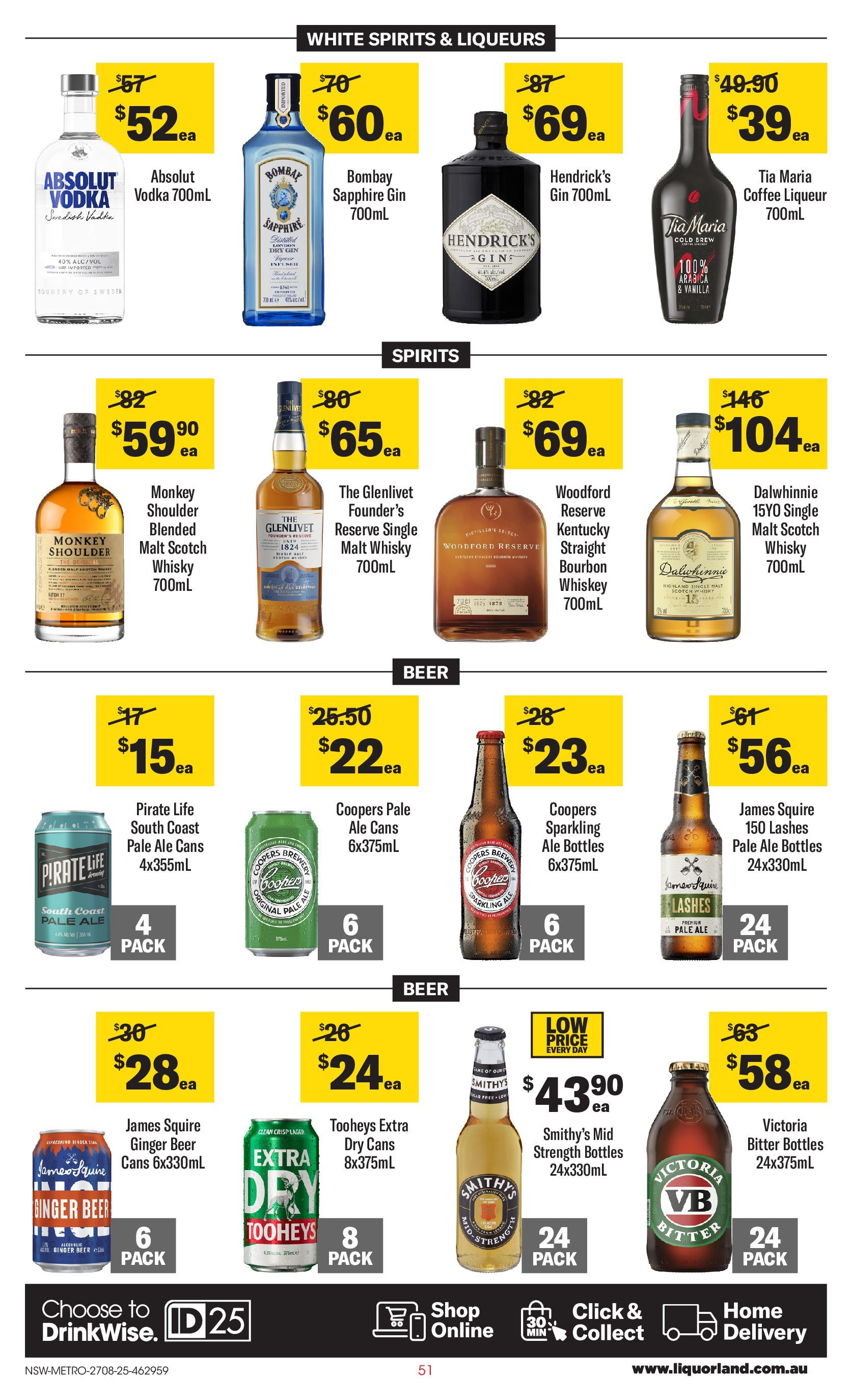 Coles catalogue from 27/08/2025 > Big discounts | Page: 51 | Products: Coffee, Ginger, Bourbon, Gin Coles catalogue valid from 27/08/2025 > Online Australia | Page: 51 | Products: Coffee, Ginger, Bourbon, Gin