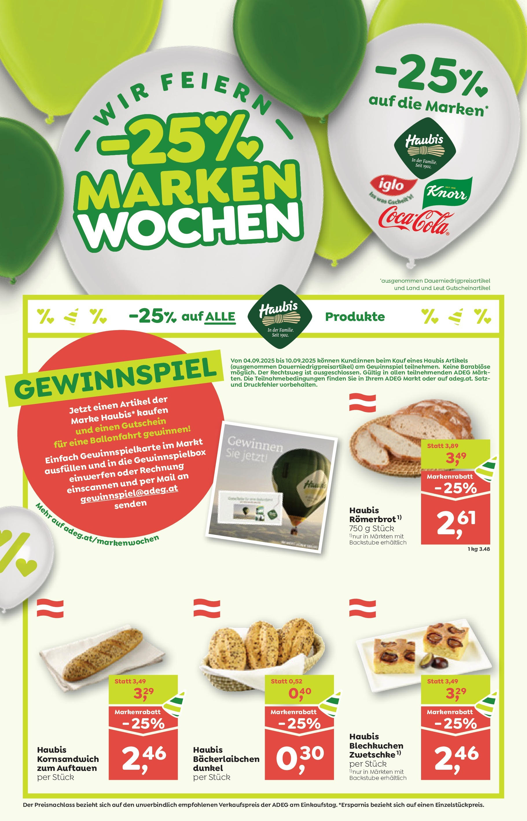 ADEG Hollersbach, Hüttschlag, Niedernsill von 04.09.2025 - Aktuelle Angebote | Seite: 2