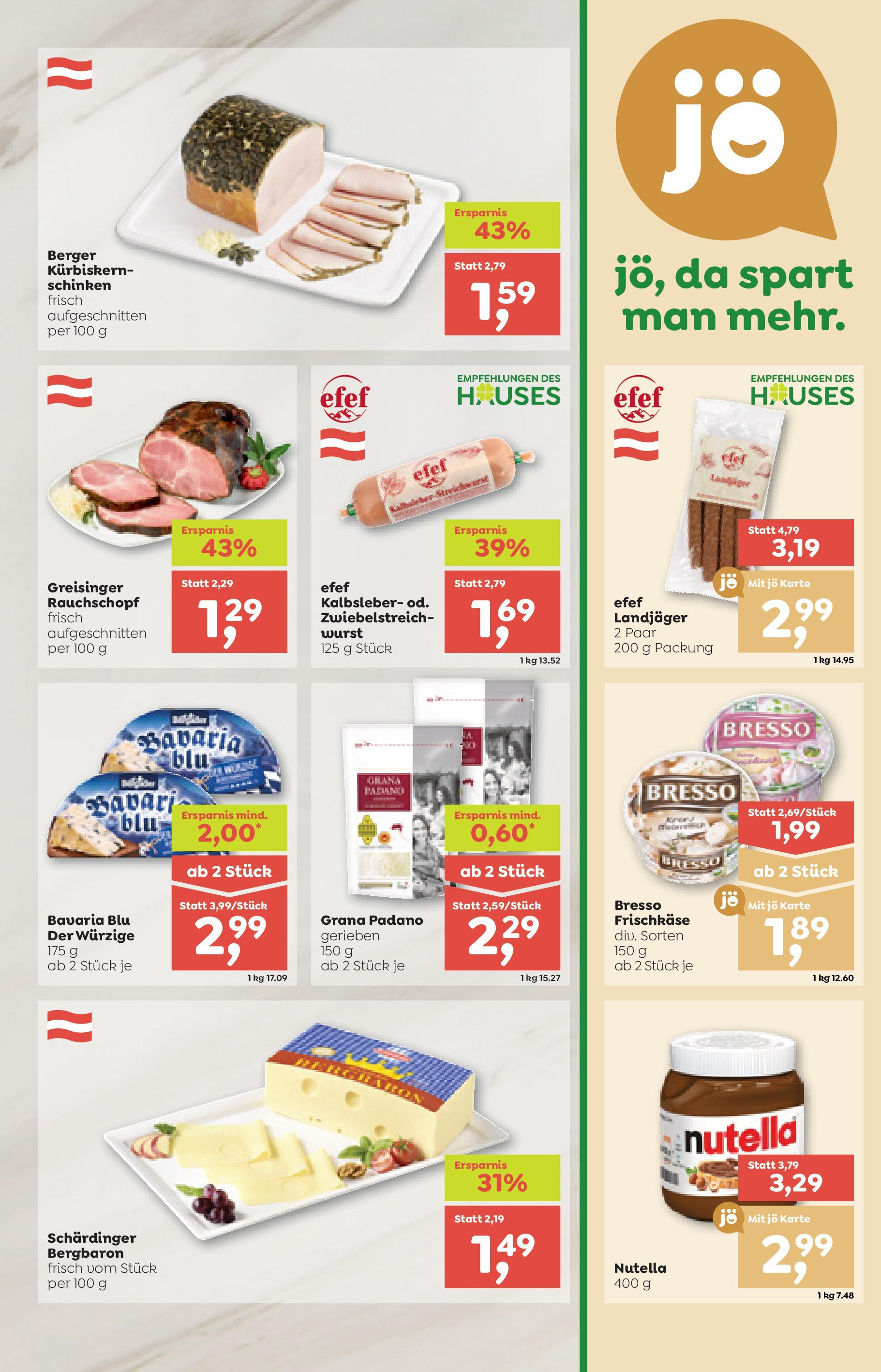 ADEG Weissenbach, Hausmening, Muehldorf (04.09.2025) || Aktuelle Angebote | Seite: 7 | Produkte: Wurst, Schinken ADEG Weissenbach, Hausmening, Muehldorf von 04.09.2025 - Aktuelle Angebote | Seite: 7 | Produkte: Wurst, Schinken