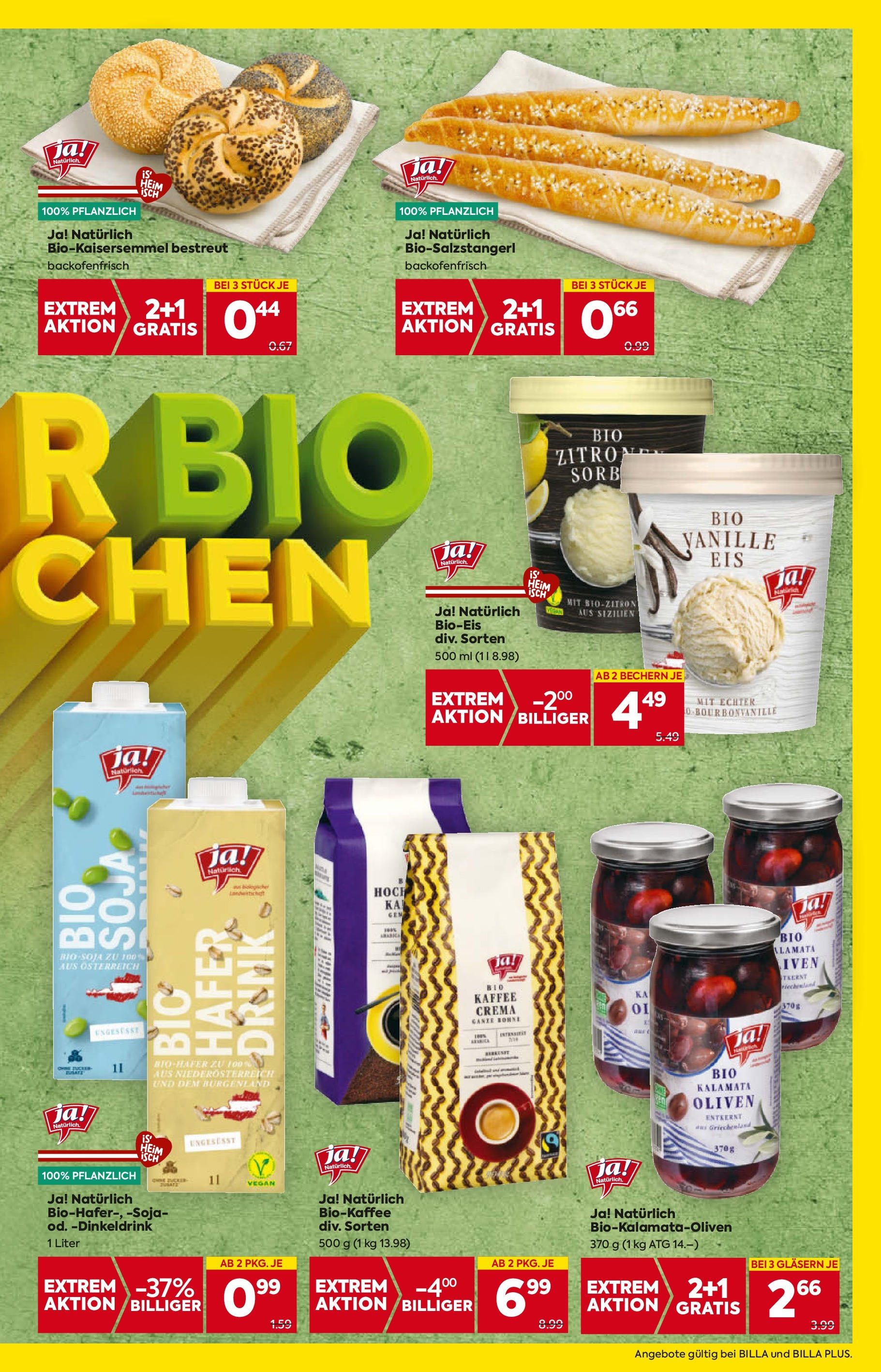 Billa - BILLA: Flugblatt gültig bei BILLA & BILLA PLUS ab 27.08.2025 - Angebote, Prospekt | Seite: 3 | Produkte: Szeder, Kaffee