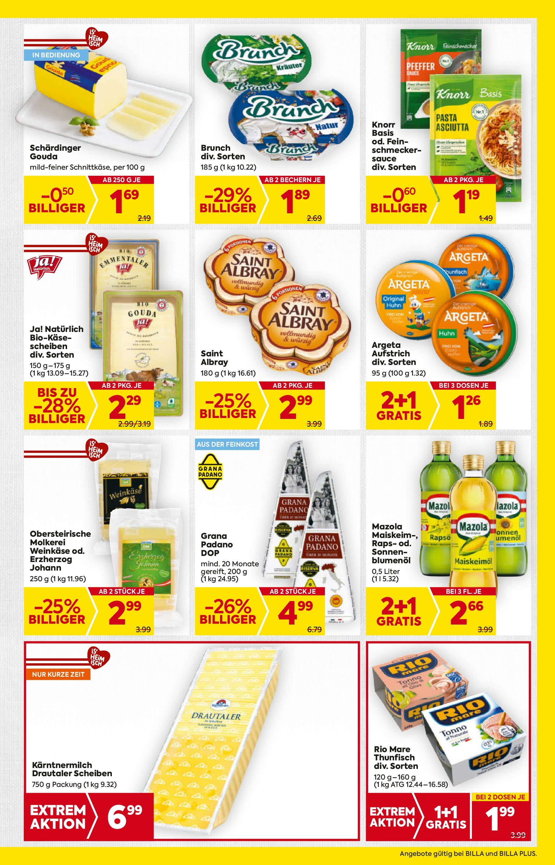 Billa - BILLA: Flugblatt gültig bei BILLA & BILLA PLUS ab 27.08.2025 - Angebote, Prospekt | Seite: 11 | Produkte: Pasta, Pfeffer