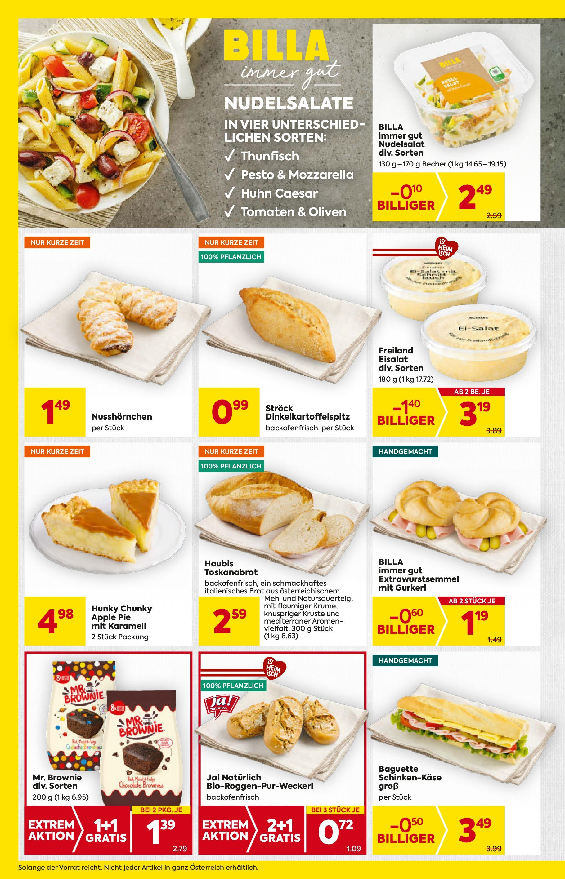 Billa - BILLA: Flugblatt gültig bei BILLA & BILLA PLUS ab 27.08.2025 - Angebote, Prospekt | Seite: 12 | Produkte: Salat, Szeder, Brot, Tomaten