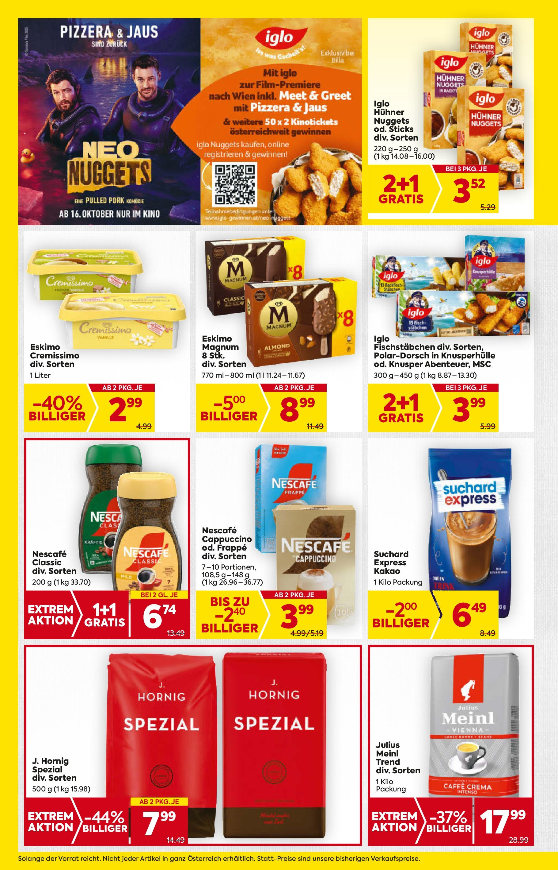 Billa - BILLA: Flugblatt gültig bei BILLA & BILLA PLUS ab 27.08.2025 - Angebote, Prospekt | Seite: 14 | Produkte: Fisch