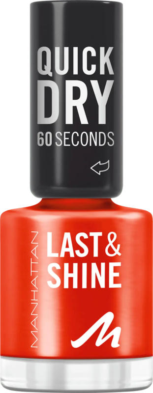MANHATTAN Cosmetics Nagellack Last & Shine 106 Citrus Me