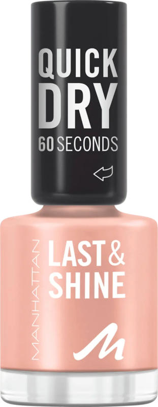 MANHATTAN Cosmetics Nagellack Last & Shine 112 Almost Apricot