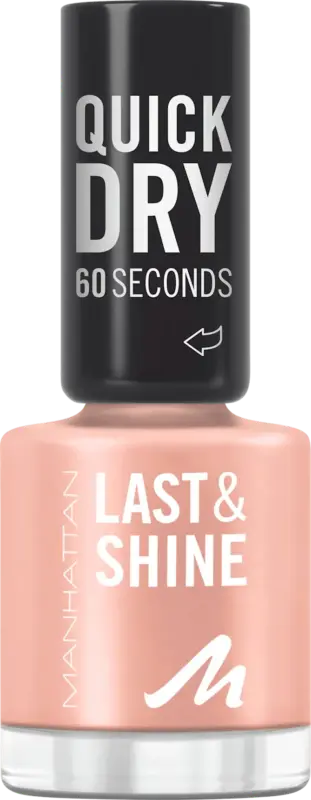 MANHATTAN Cosmetics Nagellack Last & Shine 112 Almost Apricot